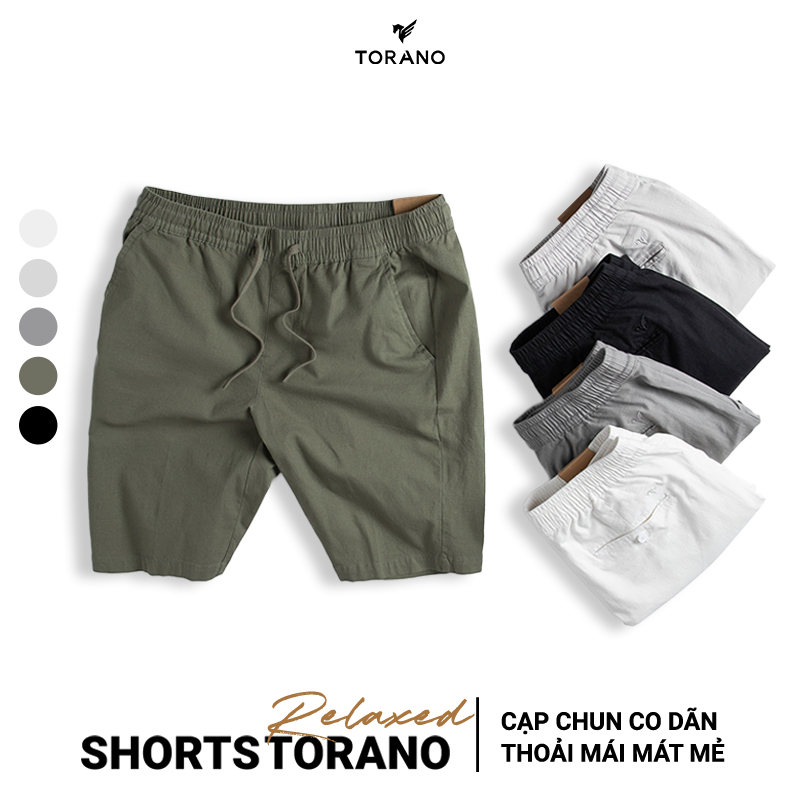 Quần short đũi nam TORANO cạp chun thoáng mát, form chuẩn FSBI001 | BigBuy360 - bigbuy360.vn