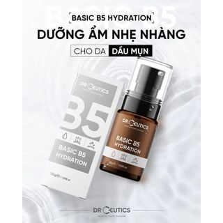 Serum/ Tinh chất cấp ẩm phục hồi dành cho da dầu mụn DrCeutics Basic B5 Hydration (30g/ 100g)