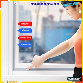  Nẹp xốp chặn cửa Thanh chặn khe cửa Ron cửa chống ồn chống va đập ngăn côn trùng bụi bẩn 3-5met 