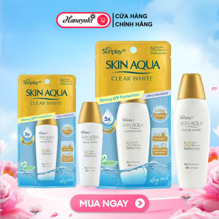 Kem Chống Nắng Sunplay Skin Aqua Dưỡng Da Sáng Mịn Clear White SPF50+ PA++++