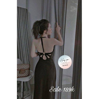 đầm áo trễ vai nữ