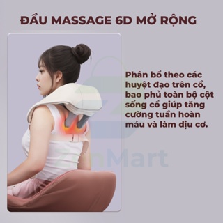 Máy mát xa vai cổ vai gáy, massage cột sống cổ