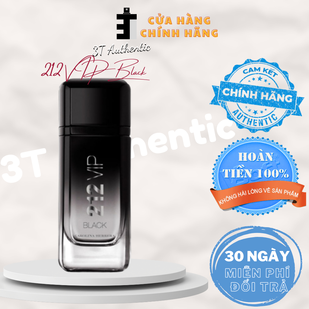 𝟮𝟭𝟮 𝗩𝗜𝗣 𝗕𝗹𝗮𝗰𝗸 10ml | Nước hoa nam | chính hãng auth