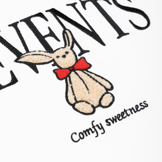 Áo Thun Levents Ribbon Rabit/ White