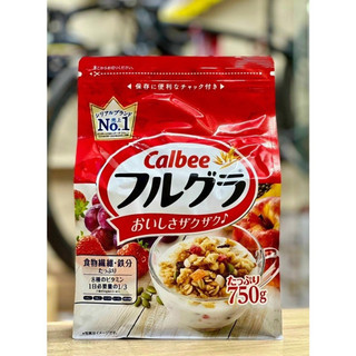 (Date 8/2024) Ngũ Cốc Calbee 750g Nội Địa Nhật