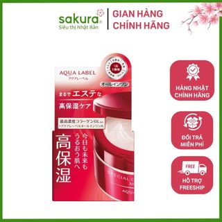Kem dưỡng Shiseido Aqualabel Special Gel Cream màu đỏ 90g new - Hàng Nhật nội địa