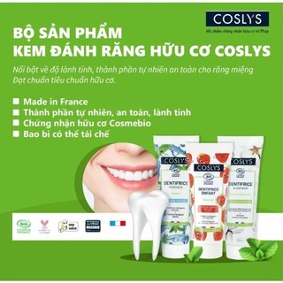 Kem đánh răng hữu cơ Coslys (Bio Toothpaste Coslys)