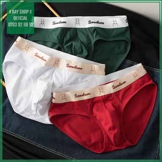[Hàng mới đẹp] Quần lót tam giác nam lanvibum thun cotton - Quần sịp nam tôn mông sang trọng tinh tế siêu hot QLTGAUSSI
