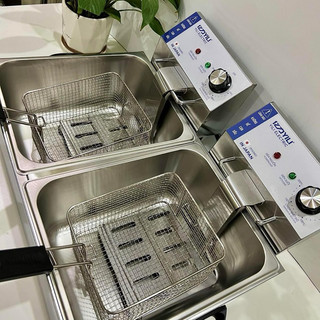 Bếp chiên nhúng điện đôi cao cấp