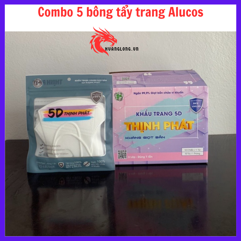 100 chiếc khẩu trang 5D Thịnh Phát chống bụi mịn, bảo vệ sức khỏe. Khẩu trang ngăn bụi Thịnh Phát loại đẹp