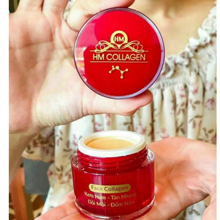 Kem face collagen hm ngừa mụn, nám, tàn nhang, đồi mồi 18g
