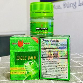 Combo 2 chai dầu cù là con ó xanh eagle balm 19.8g | date xa 2027