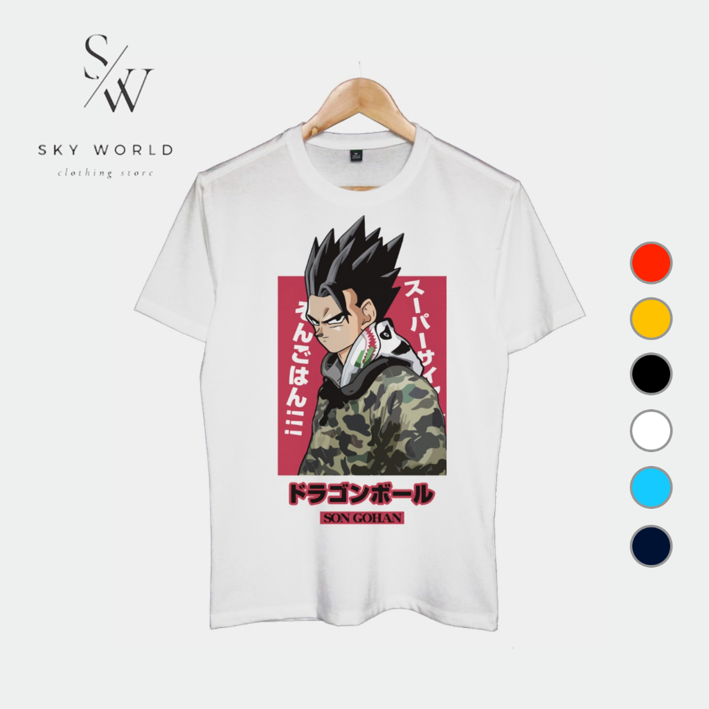 Áo thun Son Gohan Dragon Ball - 7 viên ngọc rồng 04