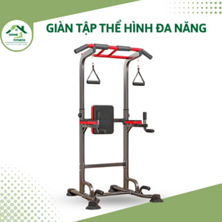 Giàn tập gym đa năng, bộ xà đơn xà kép, dàn tạ đa năng tại nhà, giàn tập thể hình kết hợp nhiều bài tập khác nhau