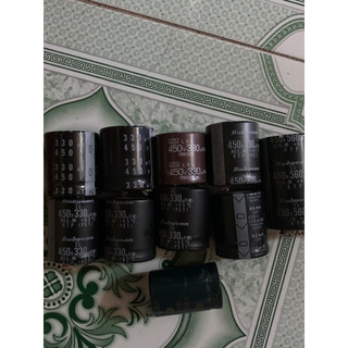 Tụ tháo máy 450v 330uf 560uf