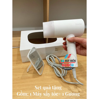 Máy sấy tóc xiaomi showsee a1-w 1800w, ion âm , kèm gương để bàn