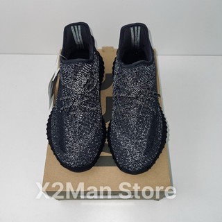 [X2Man Store - Bảo Hành 1 Năm]-Giày Sneaker Yz350 Full Đen- Phiên Bản Cao Cấp Nhất