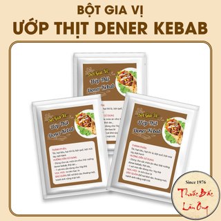 Bột gia vị ướp thịt bánh mỳ doner kebab, bôt ướp thịt thơm ngon đúng vị