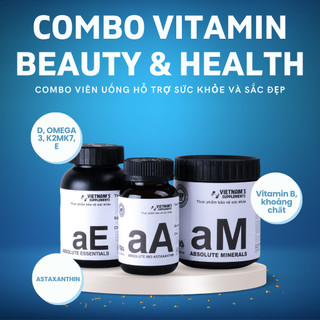 Combo Vitamin Beauty & Health - Vietnam's Supplements Chi Nhánh Hồ Chí Minh