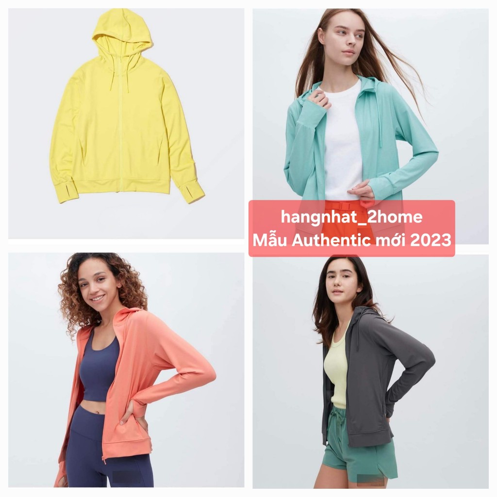 Áo Chống Nắng Làm Mát Mẫu 2023 Airism Uni Qlo - Hàng Nhật Nội Địa