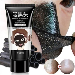 Mặt nạ lột mặt nạ mụn đầu đen mặt nạ lột mụn 60G Chiết Xuất Than Tre dưỡng ẩm kiềm dầu cải thiện làn da thô ráp