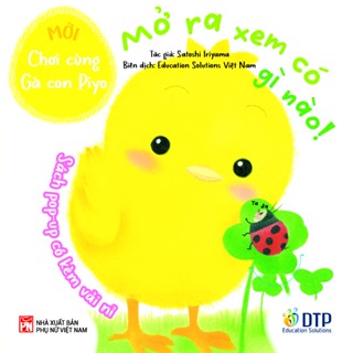 Sách - Dtpbooks - Mở ra xem có gì nào! - Chơi cùng gà con (Mới) - Sách Pop-Up có kèm vải nỉ