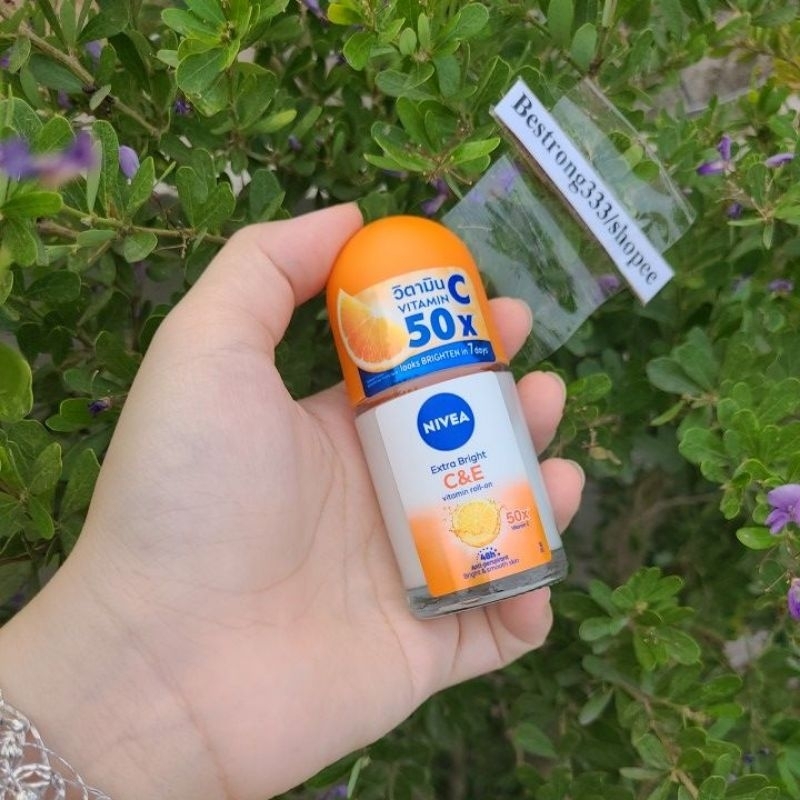 Lăn Ngăn Mùi Nivea Dưỡng Sáng Vitamin C&E 25ml