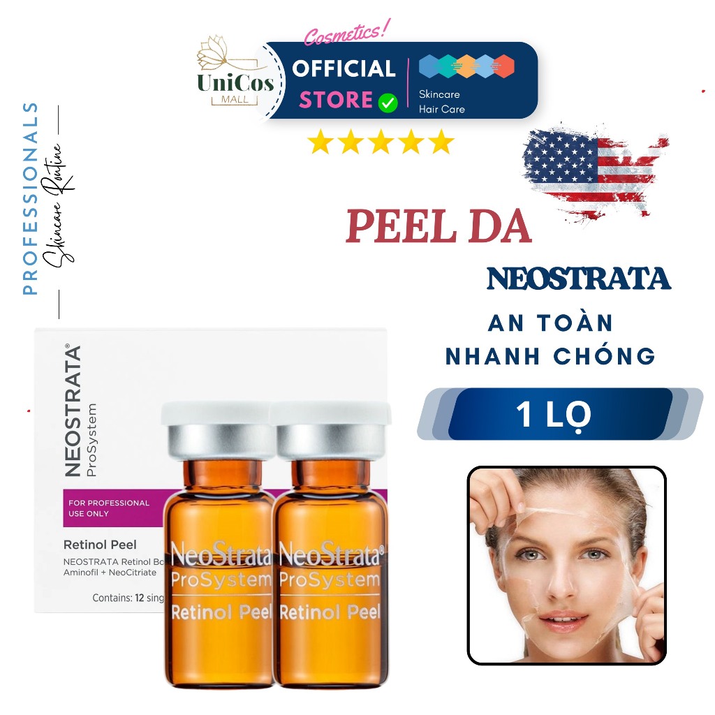 Tinh chất Peel da sinh học tại nhà Neostrata Prosystem Retinol Peel