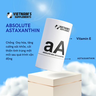 [THỰC PHẨM BẢO VỆ SỨC KHOẺ] Absolute Bio Astaxanthin - Hỗ trợ làm đẹp da