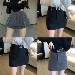 Chân Váy Xòe Xếp Ly Q Ngắn Chân Váy Tenis 2 Tầng 2 Màu Ulzzang