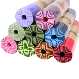  Thảm tập yoga định tuyến, tập gym chống trơn trượt 6 8mm