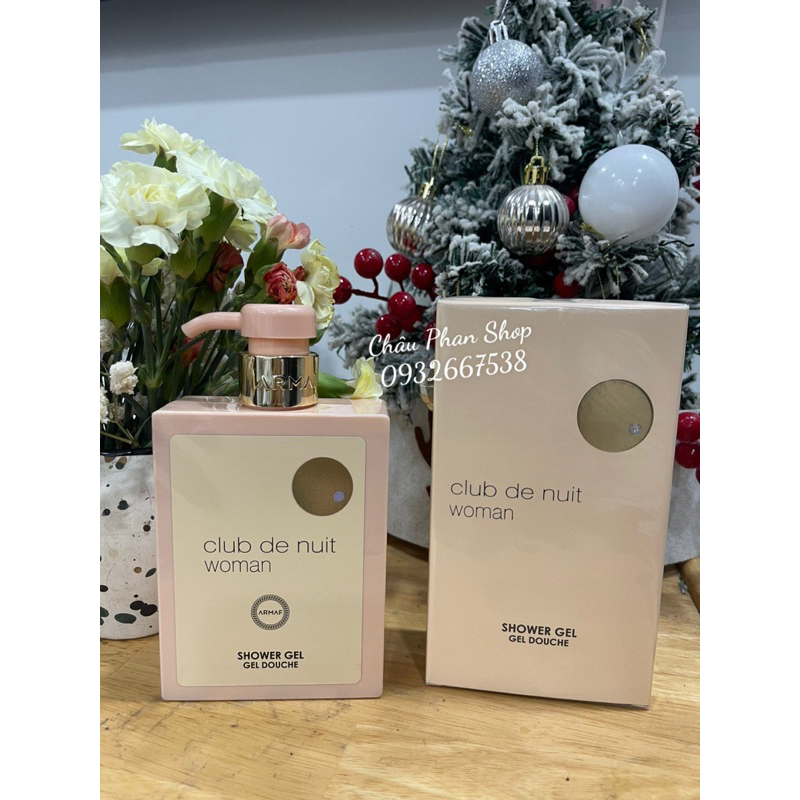Sửa tắm hương nước hoa nữ Amaf Club De Nuit Intense Woman Shower Gel 360 ml