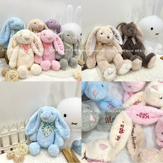 {CÓ SẴN} Thỏ bông jelly cat thêu tên theo yêu cầu hàng loại 1 siêu mềm