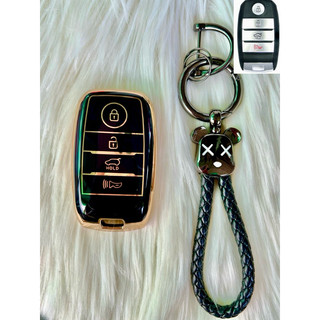 Bao Da + Móc khoá Chìa khoá Smartkey KIA Optima Sportage