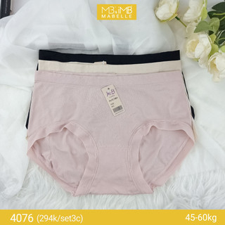 Quần lót dệt một sợi MB 4076 đáy cotton, khử khuẩn