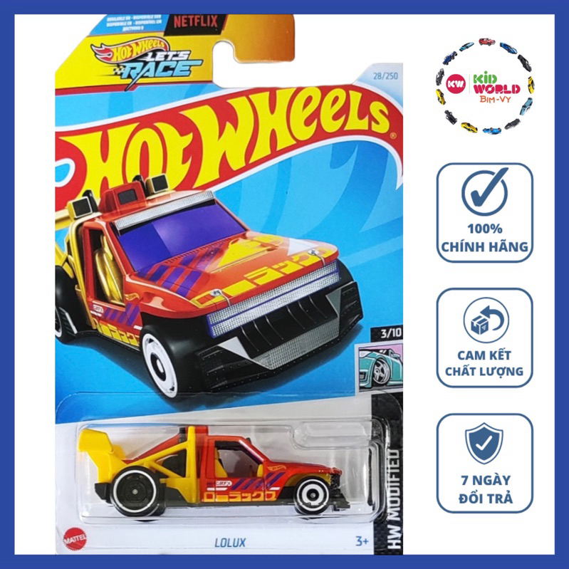 Xe mô hình Hot Wheels basic Lolux HTC90.