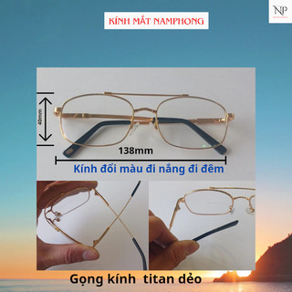 Kính đổi màu tròng thủy tinh