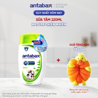 Sữa tắm bảo vệ da kháng khuẩn antabax nature thiên nhiên 220ml