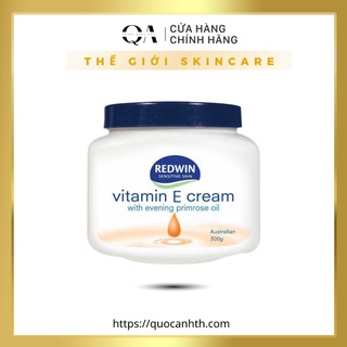 Kem Dưỡng Ẩm Redwin Vitamin E Cream 300g Úc , Giúp Dưỡng Da Mặt Khỏi Nứt Nẻ , Body Hết Khô Và Mềm Mịn