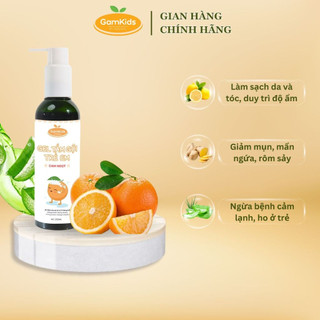 Gel tắm gội Gamkids chăm sóc làn da và mái tóc bé yêu