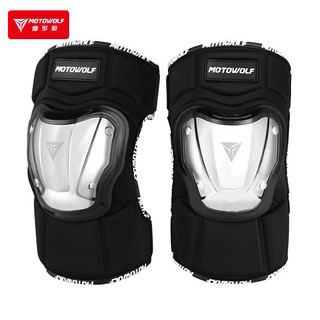 Bộ giáp gối hợp kim thép motowolf