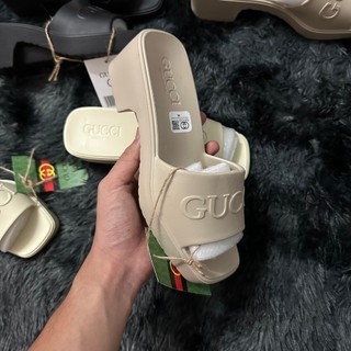 Guốc Gucci nữ cao 6cm- Guốc nữ thời trang cao cấp