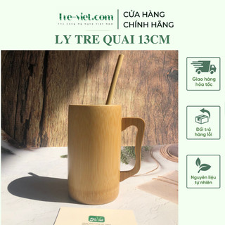 Ly tre có quai / Cốc bằng tre có tay cầm