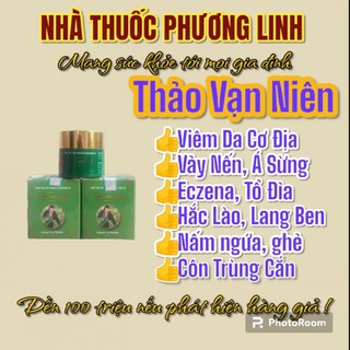 Thảo vạn niên - vảy nến, á sừng, tổ đỉa, hắc lào, lang ben. nấm ngứa