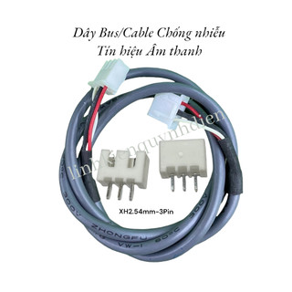 Dây bus chống nhiễu cho amply XH2.54 3P Dài 10cm, 20cm, 30cm, 40cm, 50cm - linh kiện điện tử QUỲNH DIỄN
