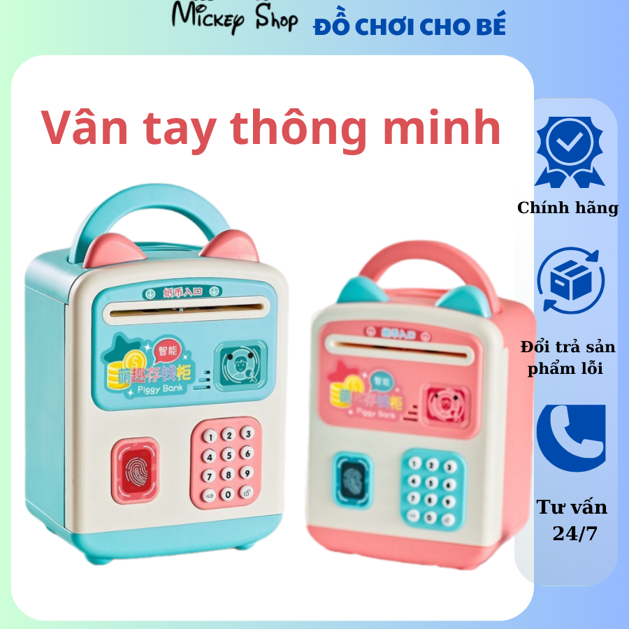 Két sắt vân tay mini thông minh cho bé