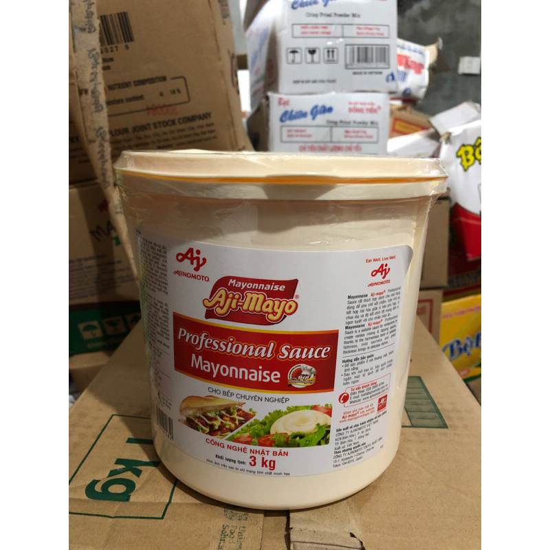 Sốt mayonnaise 3kg ajimoto