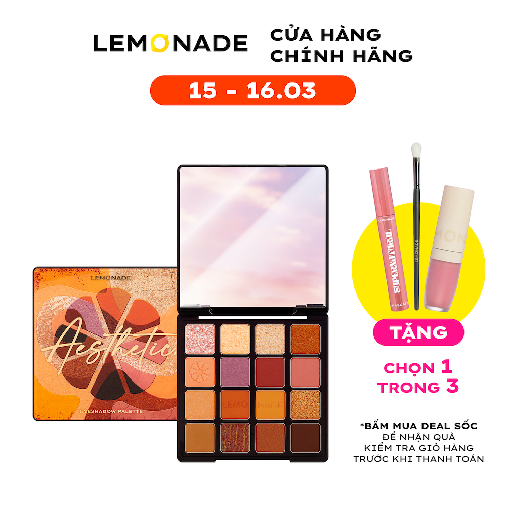 Bảng phấn mắt Lemonade Aesthetic Eyeshadow Palette 20.8g