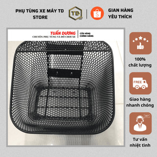 Giỏ xe wave nhỏ hàng đẹp lắp cho wave alpha, wave zx và các dòng wave tương tự