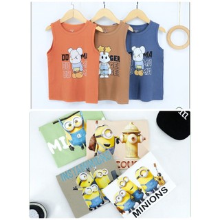 (2-6Y) Áo ba lỗ / sát nách cho bé trai - DOKMA